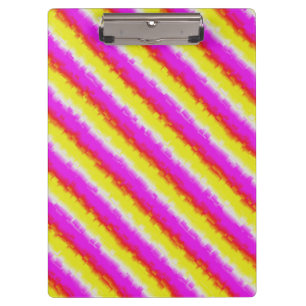 Porte-bloc Artdeco rose Jaune Artdeco Arc-en-ciel rayures