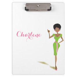 Porte-bloc Assez rose