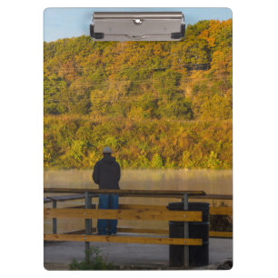 Porte-bloc Automne Pêche Lac Springfield