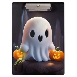 Porte-bloc Baby Ghost Déplaisant mignon caractère Halloween