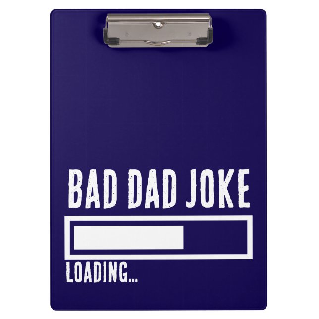 Porte-bloc Bad Papa Plaisanterie Expert TYPOGRAPHIE GRAVE (Devant)