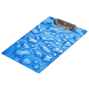 Porte-bloc Baisses gelées de l'eau