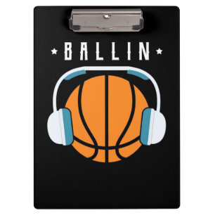 Porte-bloc Ballon Basket-ball Art