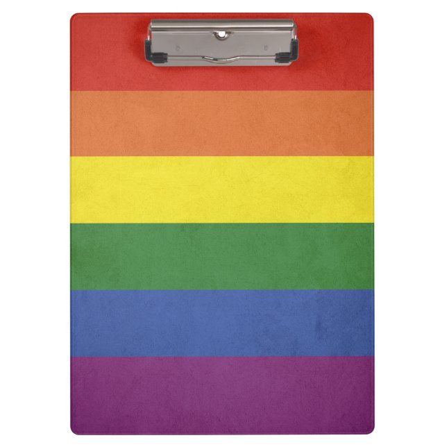 Porte-bloc Bandes arc-en-ciel (Devant)