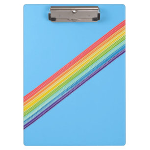 Porte-bloc Bandes arc-en-ciel diagonales