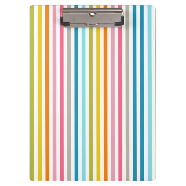 Porte-bloc Bandes arc-en-ciel estivales (Devant)