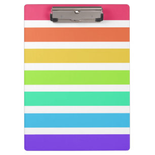 Porte-bloc Bandes arc-en-ciel lumineuses