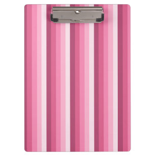 Porte-bloc Bandes d'ombre rose