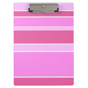 Porte-bloc Bandes roses