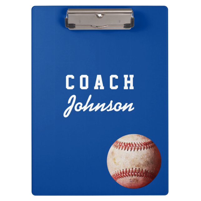 Porte-bloc Baseball couleur personnalisé (Devant)