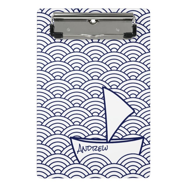 Porte-bloc Bateau sur Waves Mini Porte - bloc (Devant)