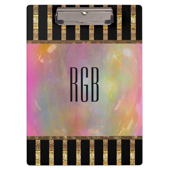 Porte-bloc Baxterhayes Magnifique Monogramme (Devant)
