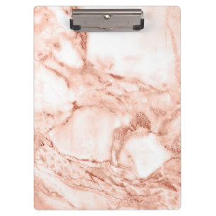 Porte-bloc Beau motif rose de marbre de Faux d'étincelle d'o