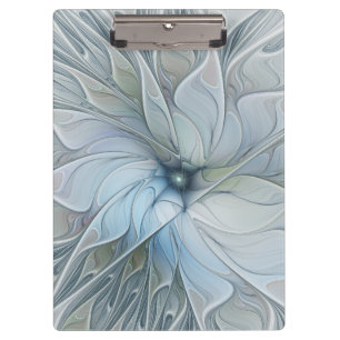 Porte-bloc Beauté élégante Moderne Abstraite Fractal Art Flow