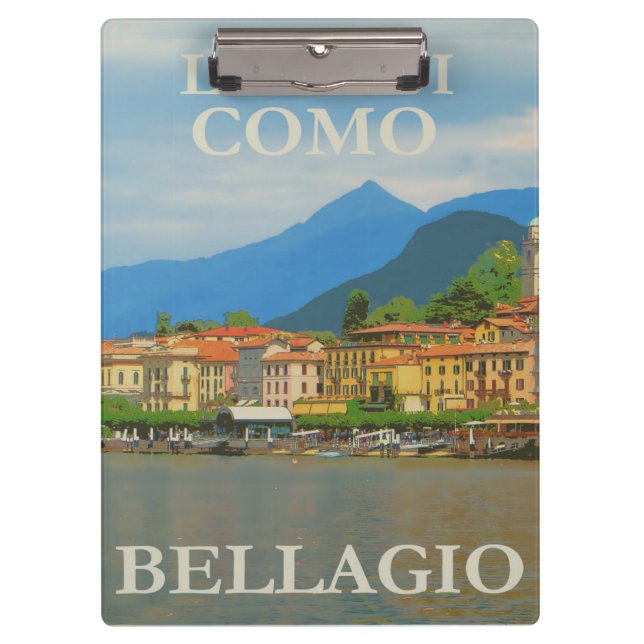Porte-bloc Bellagio Italie Poster Porte - bloc (Devant)