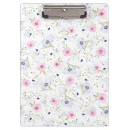 Porte-bloc Belles fleurs d'aquarelle de printemps