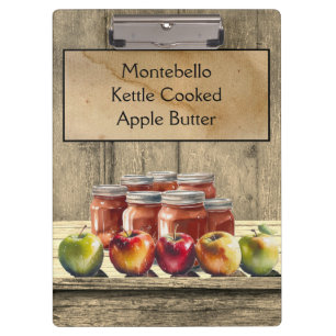 Porte-bloc Beurre Apple, personnalisable