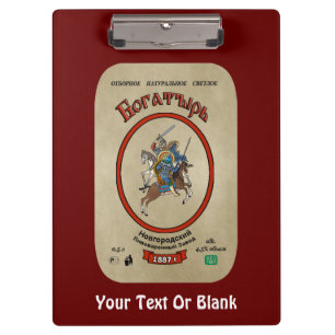 Porte-bloc Bière russe Bogatyr