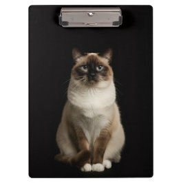 Porte-bloc Black 4 Luxe Clipboard, Birmanese Cat