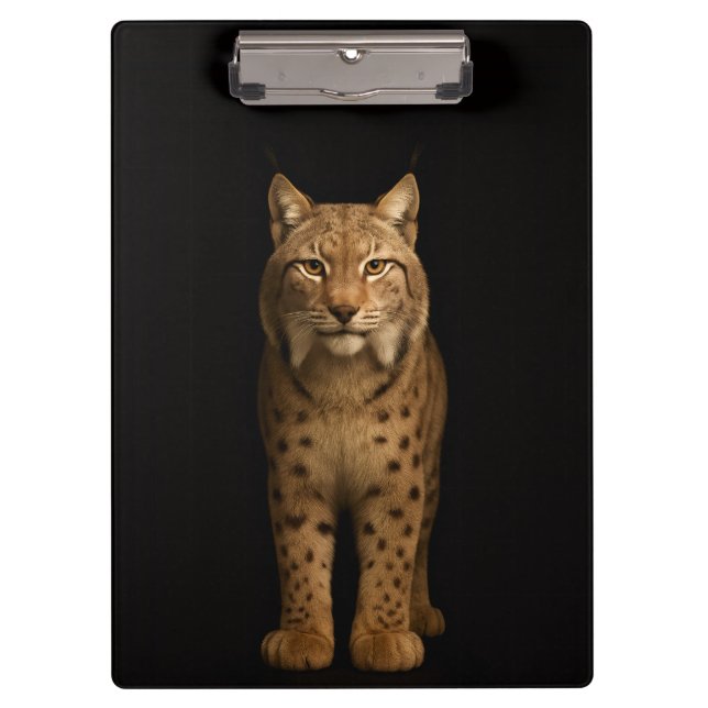 Porte-bloc Black 4 Luxe Clipboard, Silent Lynx (Devant)