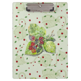 Porte-bloc Blackberry rouge et noir