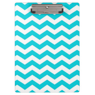 Porte-bloc Blanc et motif de zigzag d'Aqua
