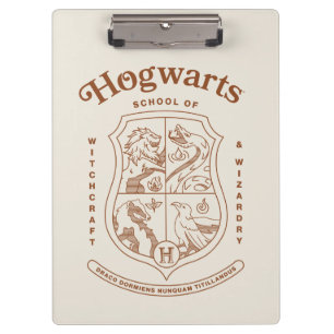Porte-bloc Blason de l'École de Sorcellerie et de Magie HOGWA