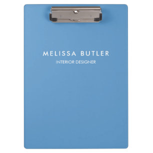 Porte-bloc Bleu clair moderne minimaliste