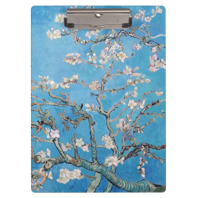 Porte-bloc Bleu Vincent van Gogh Art Peinture (Devant)