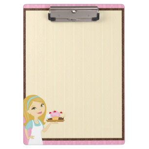Porte-bloc Blonde Baker Cupcake D12 Porte - bloc 3