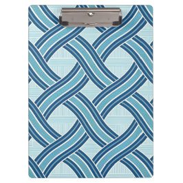 Porte-bloc Blue Lines Pattern