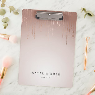 Porte-bloc Blush Rain Personnalisé