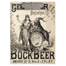 Bock Beer Brewing Co. Cool Vintage Home Brewer