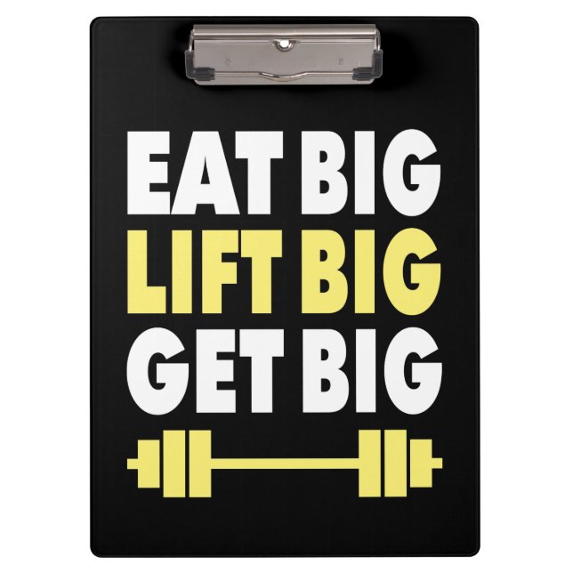 Porte-bloc Bodybuilding - Mange Gros, Ascenseur Gros, Gros (Devant)