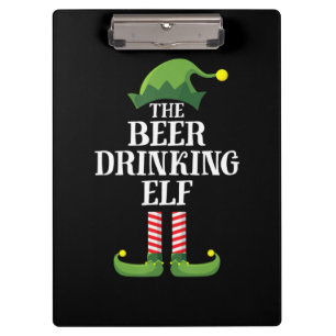 Porte-bloc Boire de la bière Noël Anniversaire