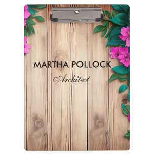 Porte-bloc Bois rose