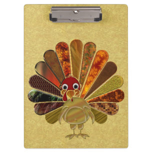 Porte-bloc Bon thanksgiving coloré Turquie