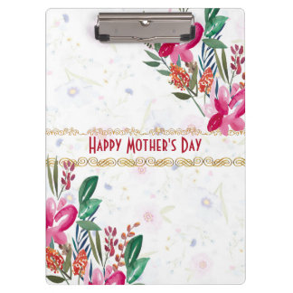 Porte-bloc Bonne Fête des mères mamans Fleur rose mignonne