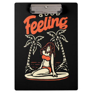 Porte-bloc Bonne sensation Surfer Girl