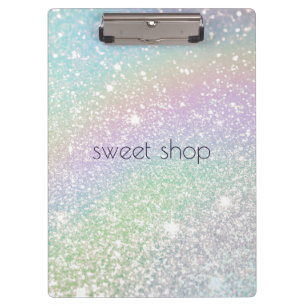 Porte-bloc Boulangerie Holographique Parties scintillant, Suc