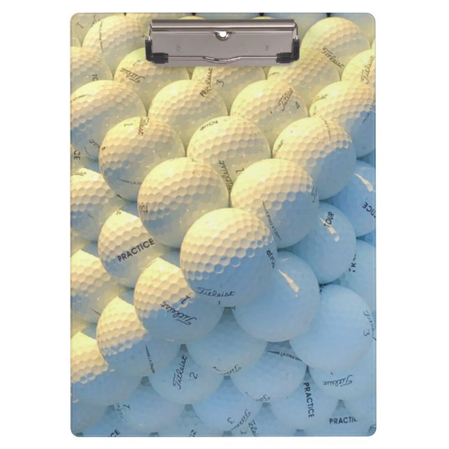 Porte-bloc Boules de golf (Devant)