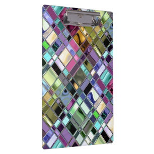 Porte-bloc Brillant et personnalisable colorés