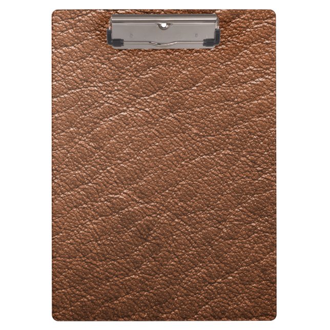 Porte-bloc Brown leather (Devant)