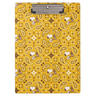 Porte-bloc cacahuètes   Snoopy Bandana Cowboy