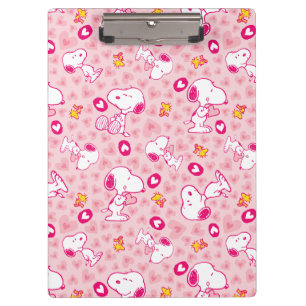 Porte-bloc cacahuètes   Snoopy & Woodstock Motif de coeur