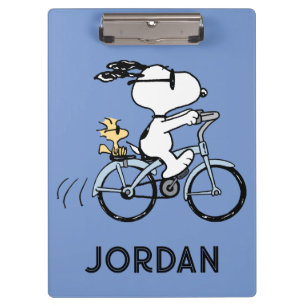 Porte-bloc cacahuètes   Vélo Snoopy & Woodstock