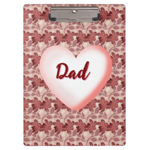 Porte-bloc Cadeau floral personnalisé pour papa