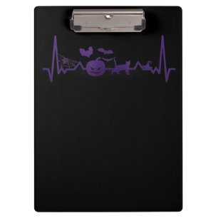 Porte-bloc Cadeau Spider   Halloween drôle de ligne Heartbeat
