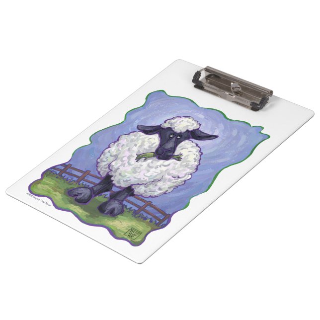 Porte-bloc Cadeaux et Accessoires de Mouton (Incliné)