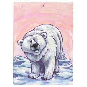 Porte-bloc Cadeaux et accessoires d'ours blanc